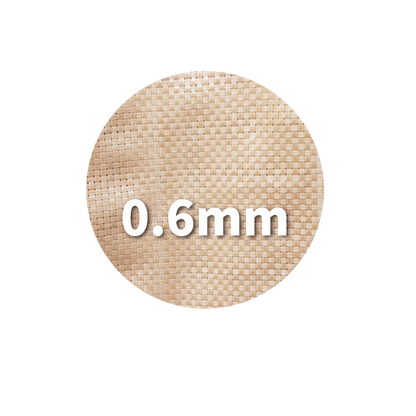 SW500-T06 水切りフレコンバッグ 目合い約0.6mmのメッシュ生地（拡大）